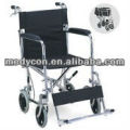 Silla de ruedas plegable portable ligera portable del aluminio del hospital BDWC103 para la venta